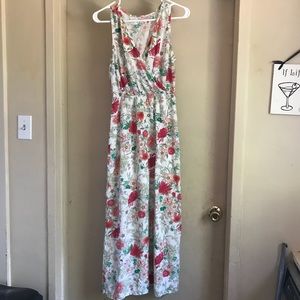 Floral Petite Maxi Dress